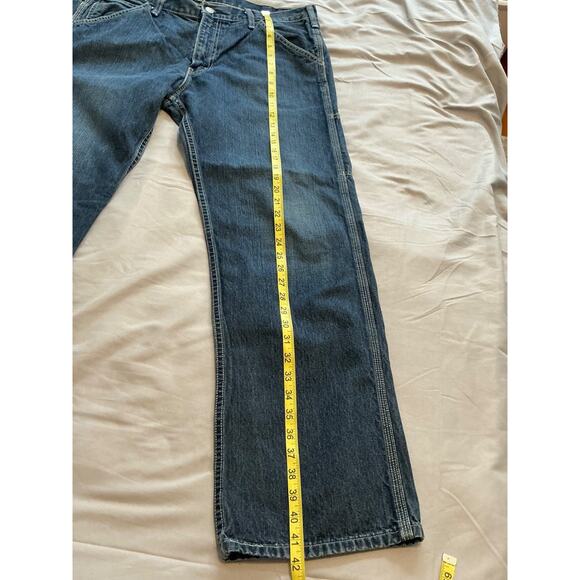 Signature by Levi Strauss & Co Gold Label Carpenter Jeans Mens Fit 34x32 Baggy - Picture 8 of 8